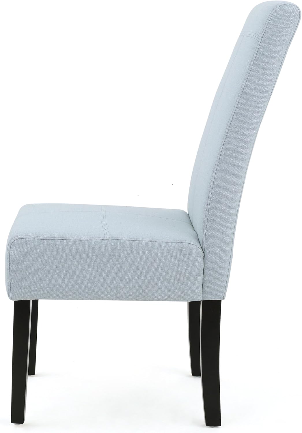Light Sky Fabric Dining Chairs, 2-Pcs Set T987
