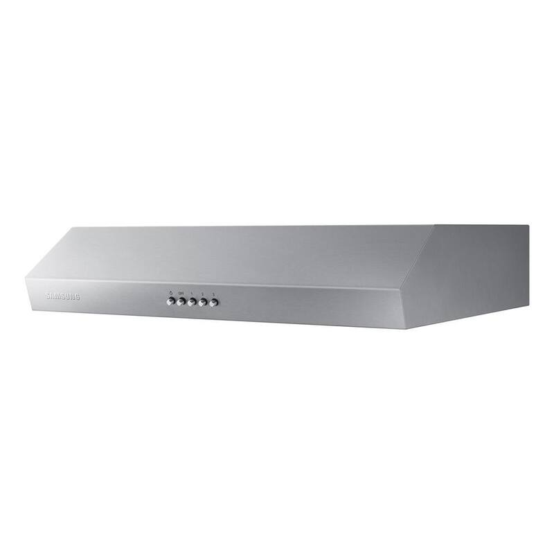 24 in. Convertible Under Cabinet Range Hood in Stainless Steel H46875