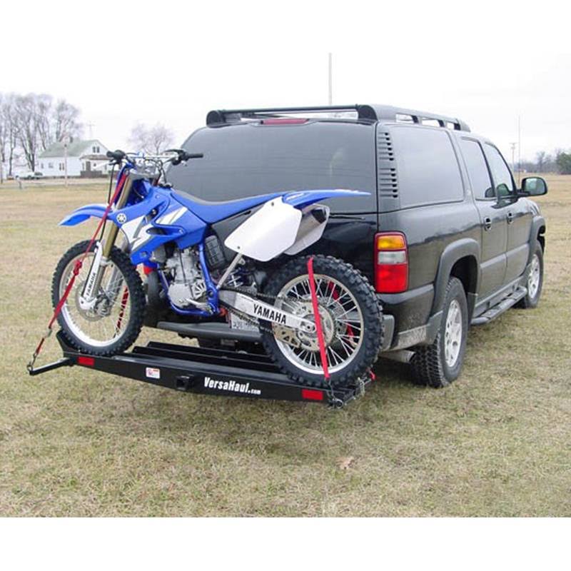 Single Motorcycle Carrier with Ramp T910829