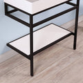 Solid Surface Shelf for Floor-Standing Metal Console Stand F9689