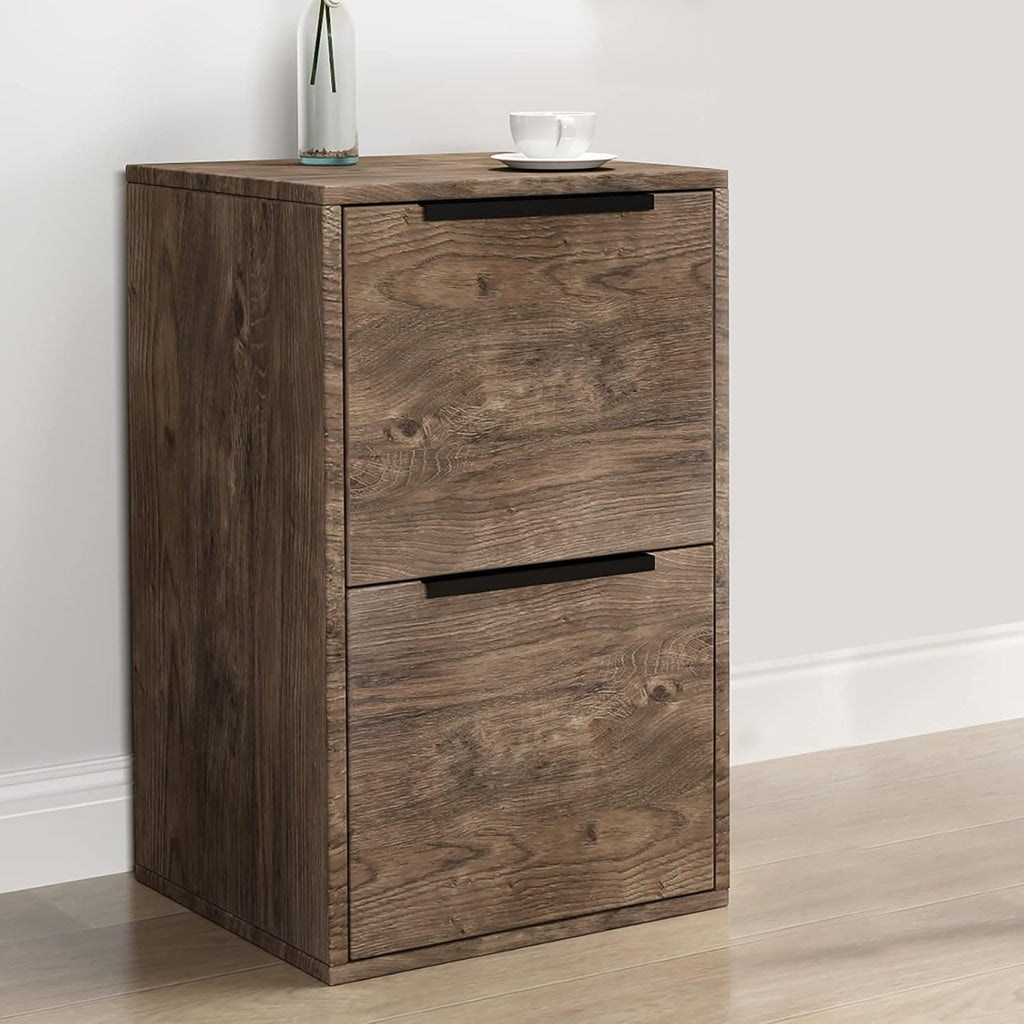 2 Drawer Wooden File Cabinet C450655