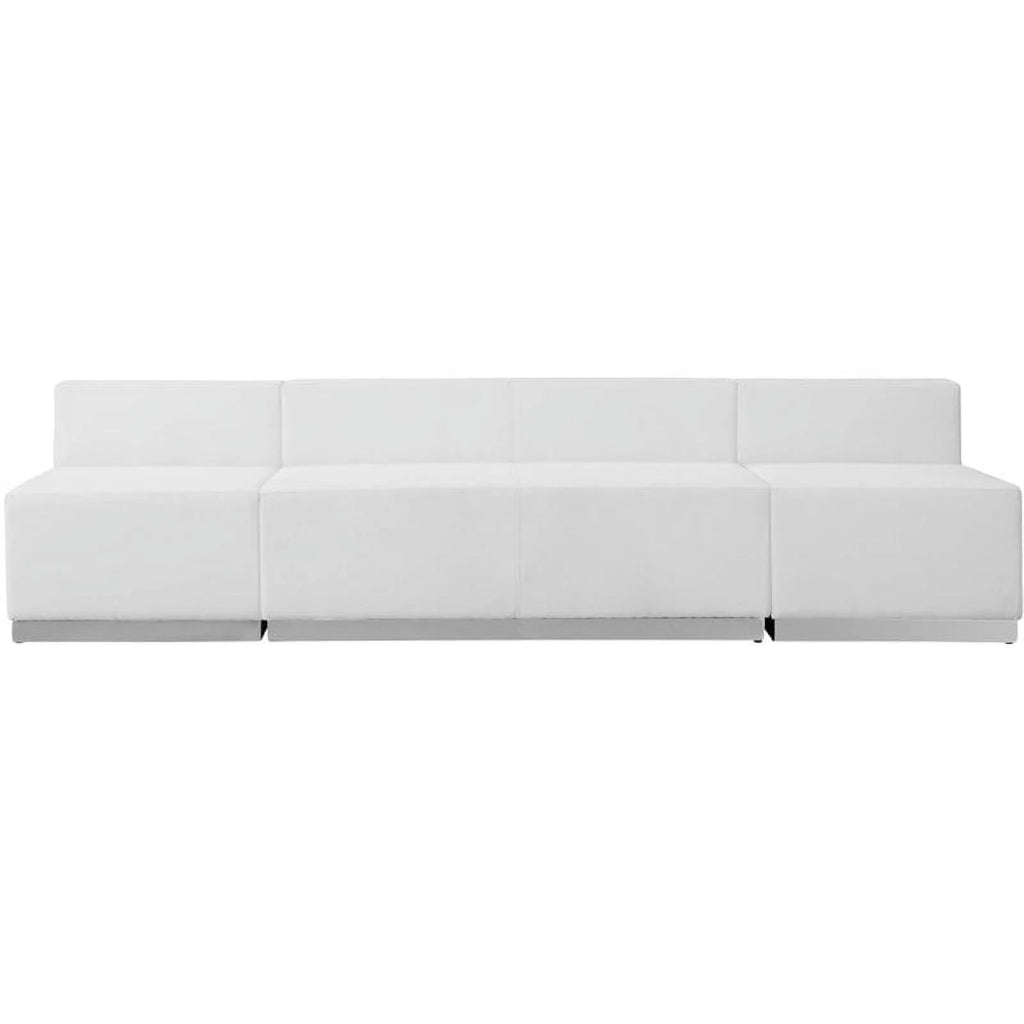 White 3 Piece Reception Seating O324