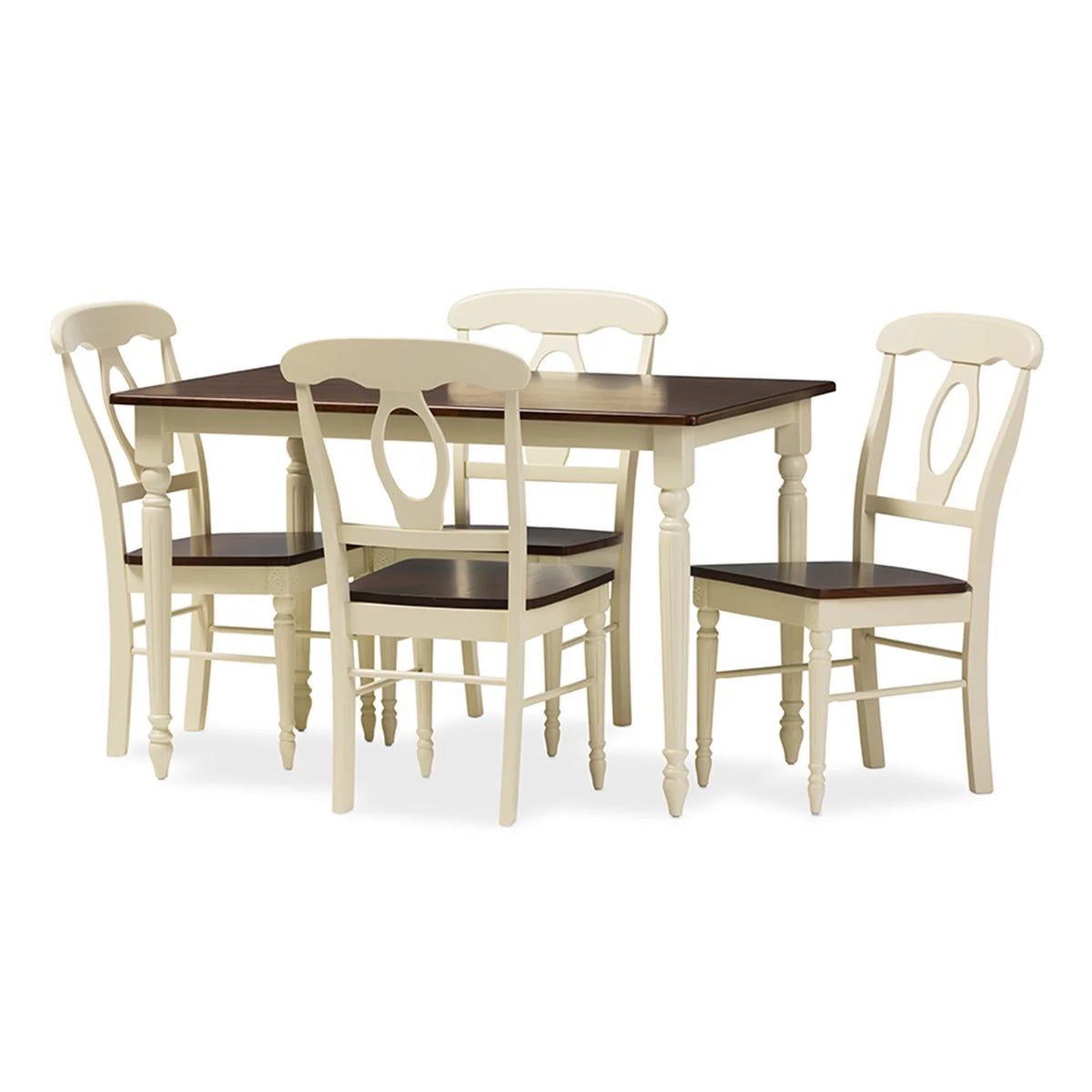 5-Piece Wood Dining Set E4167