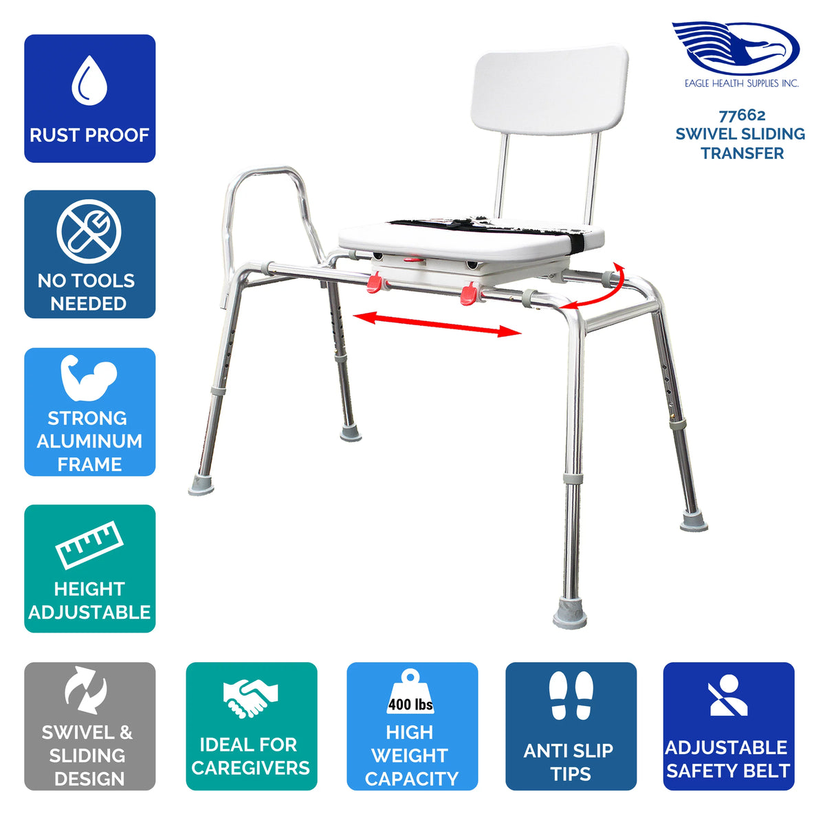 Sliding Bath Transfer Bench O7210