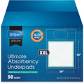 Extra Large Super Absorbent Disposable Bed Pads 36" X 36" Pack of 50 Z289133