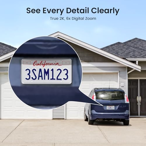 Solar Security Cameras Wireless Outdoor 2K QHD 4-Cam Kit O219