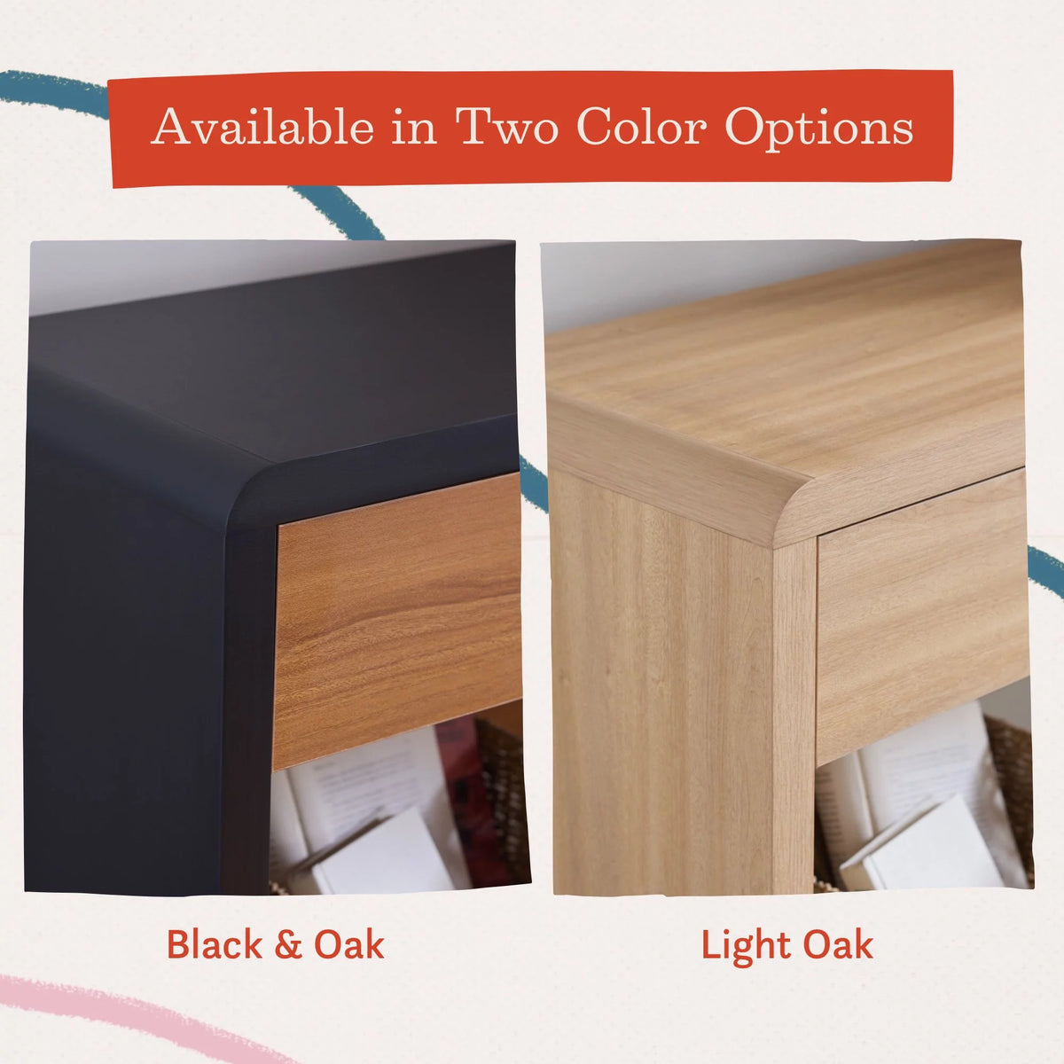 Light Oak Entry Table L89780