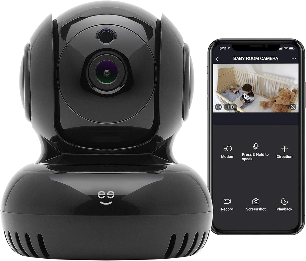 1080p HD Pan & Tilt Indoor Security Camera Pack of 2 S69839