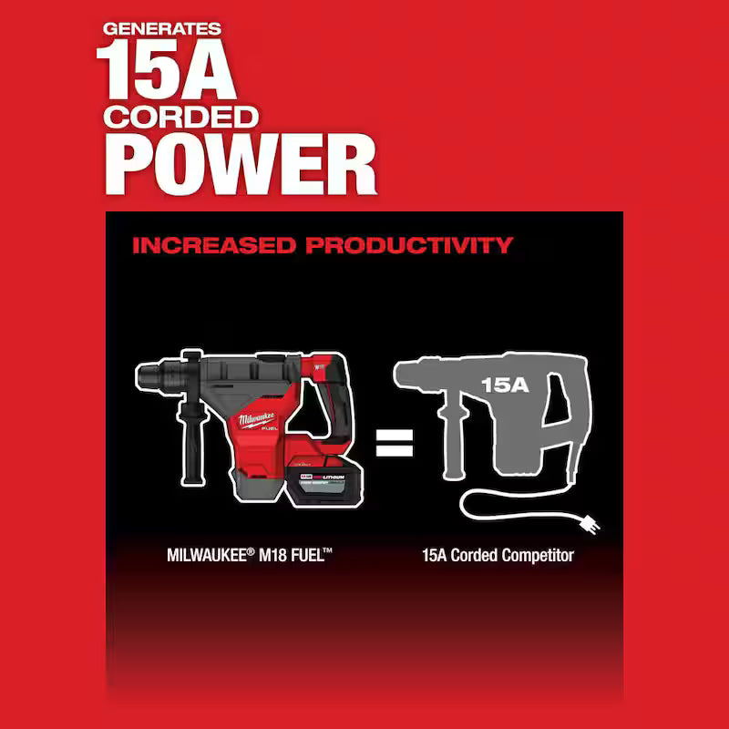 18V Lithium-Ion Brushless Cordless SDS-MAX Rotary Hammer W8556