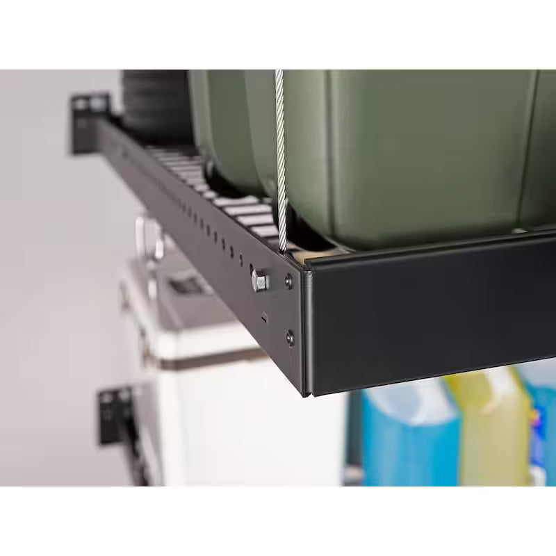 48 in. x 96 in. Steel Garage Wall Shelving in White X2208
