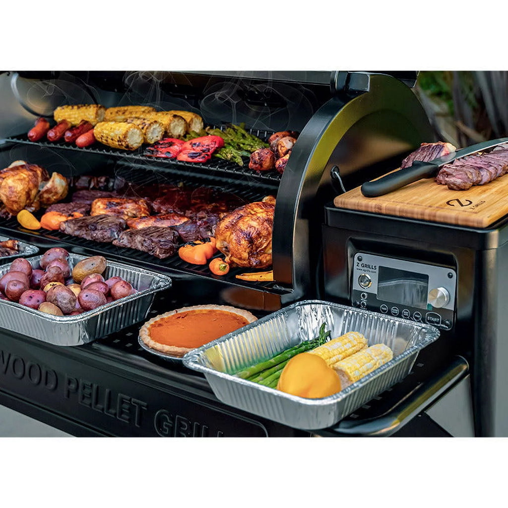 Wi-Fi Wood Pellet Grill and Smoker 8-in-1 K616387