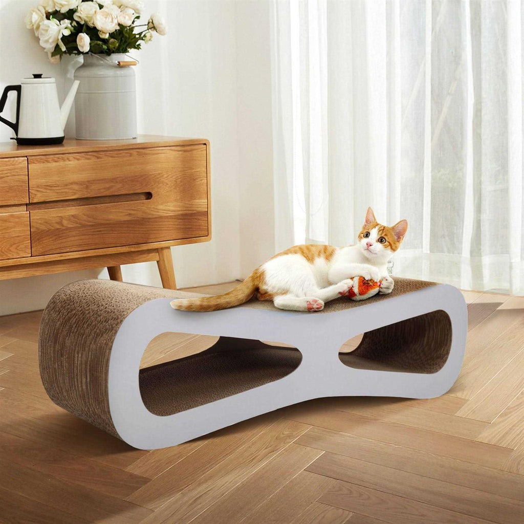 Cardboard Cat Scratcher with Catnip Q389517