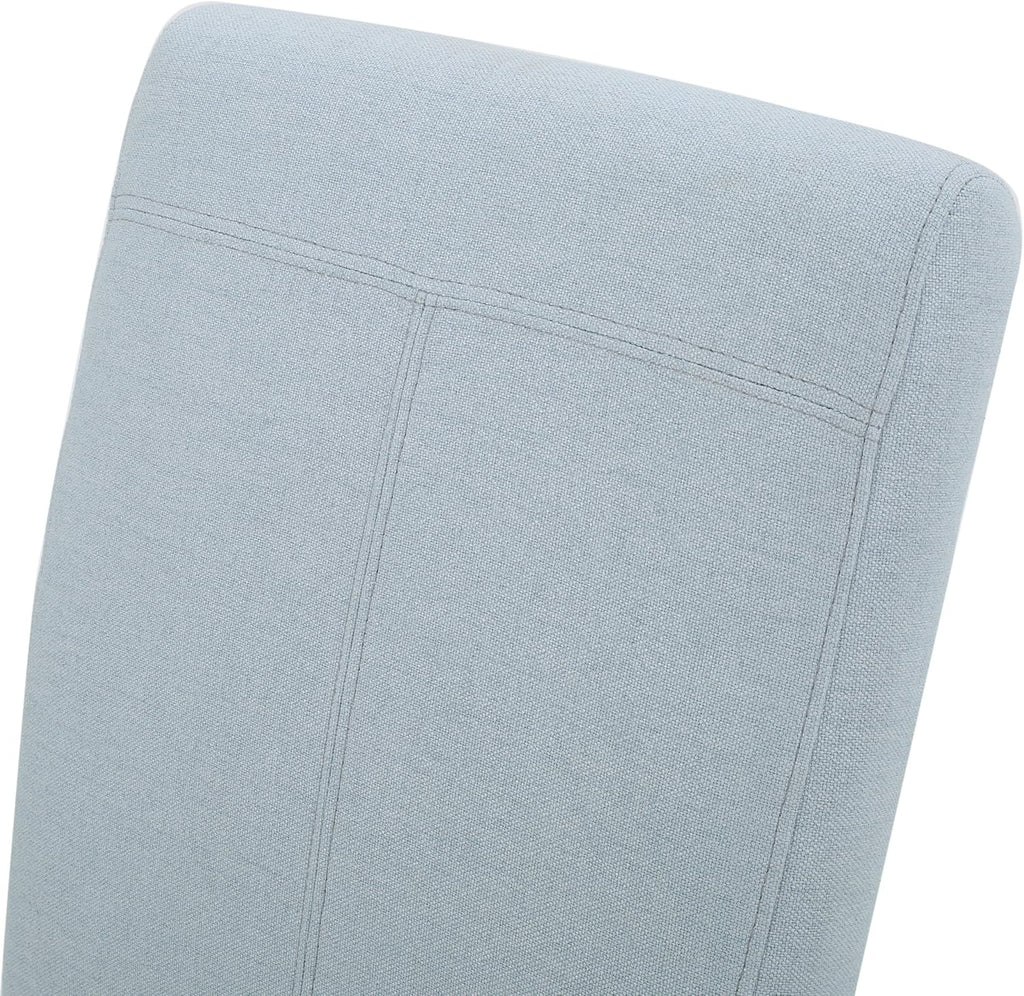 Light Sky Fabric Dining Chairs, 2-Pcs Set T987