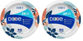 Medium Paper Plates, 8.5 Inch, 90 Count, Microwave-Safe, Disposable B44944
