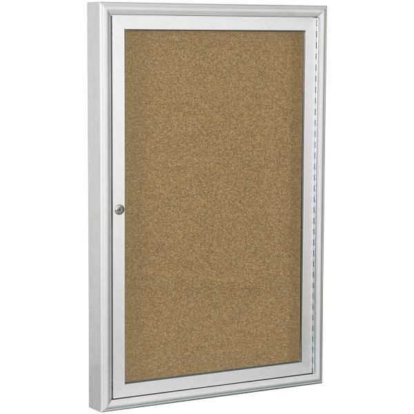3 x 2 Feet Outdoor Enclosed Bulletin Board Cabinet Z219
