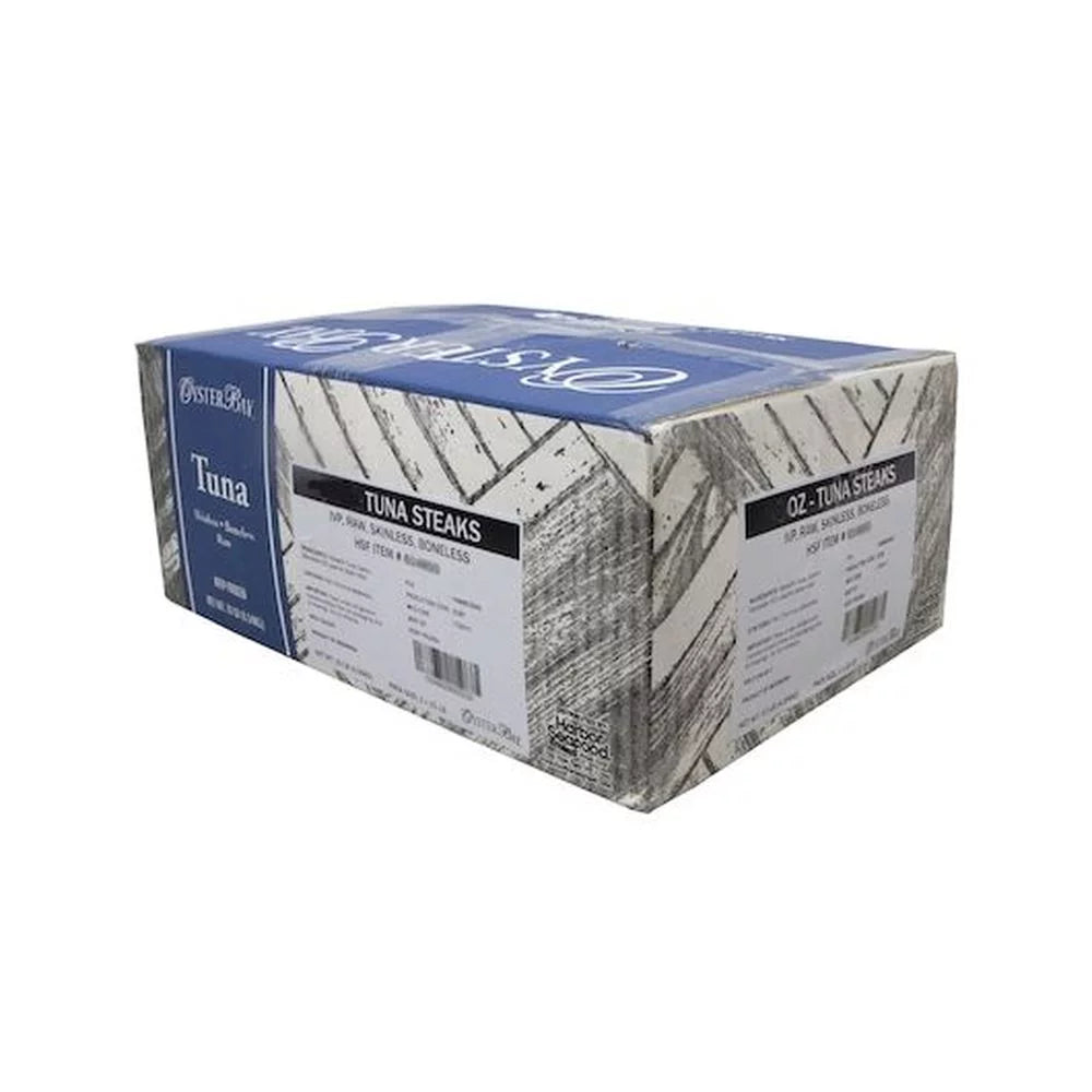 8 Ounce Vacuum Packed Skinless Boneless Wild Tuna Steak U4069