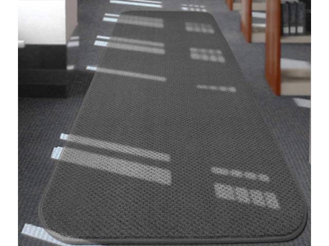 Skid-Resistant Carpet Runner Gray 24 ft. x 27 in. Z11957