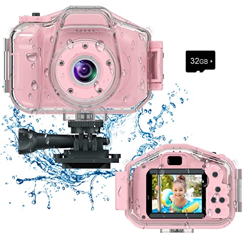 Kids Waterproof Camera with 32GB Card D2668