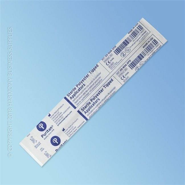 Sterile Regular Tip Polyester Swab G3420