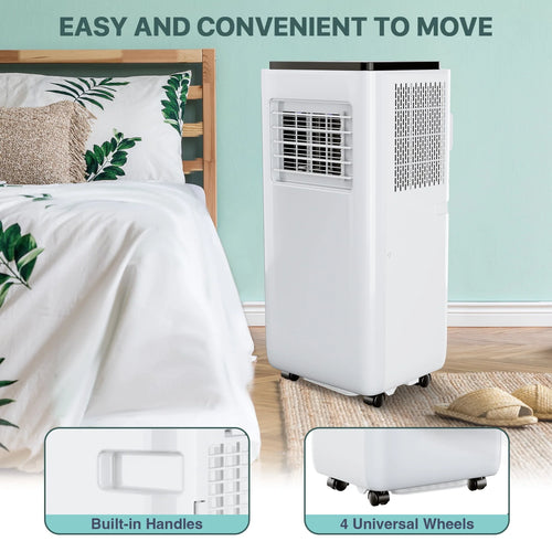10,000 BTU Dual Hose Portable Air Conditioner and Heater O778