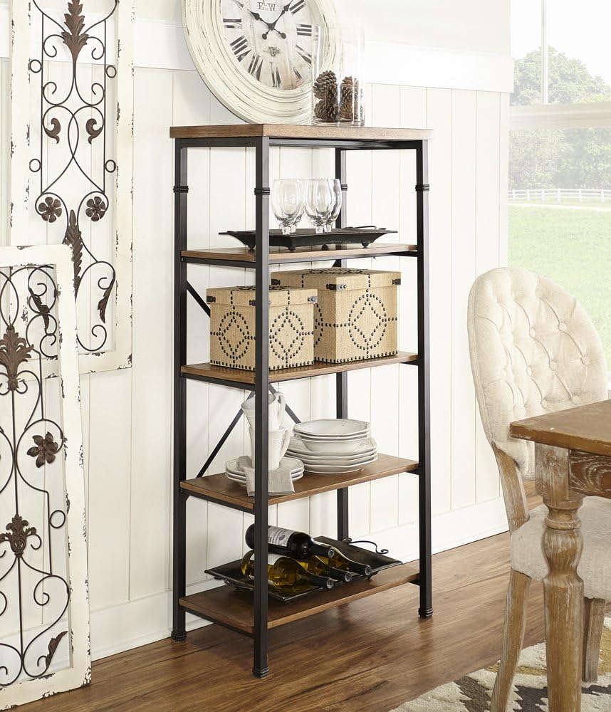 Black Bookcase J630842
