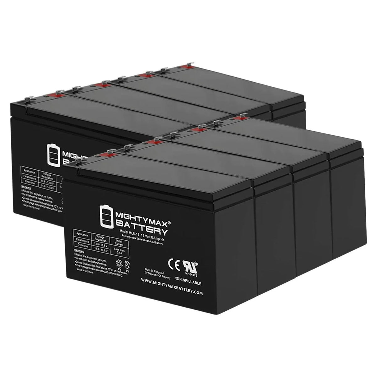12V 8Ah Battery V92863