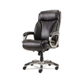 Black High-Back Leather Chair Z240