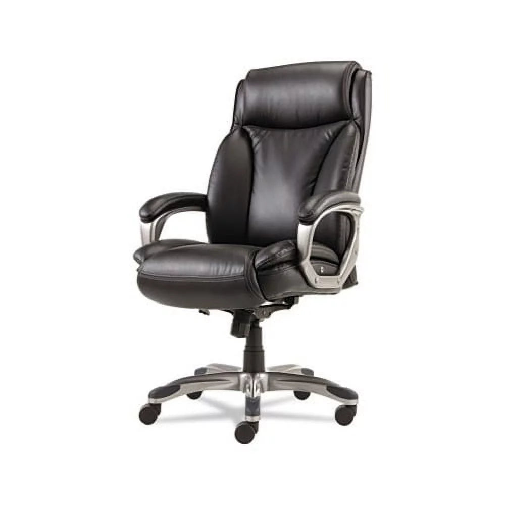 Black High-Back Leather Chair Z240