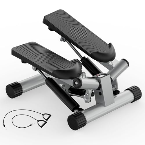 Adjustable Mini Stepper with Resistance Bands Z5138