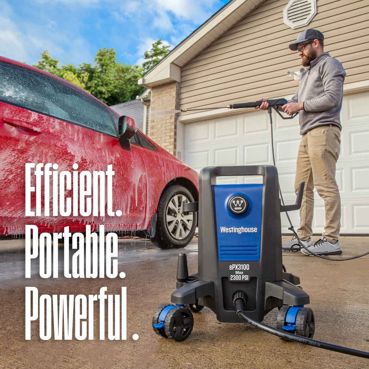 Electric Pressure Washer 2500-PSI 1.76-GPM 5 Nozzles K204669