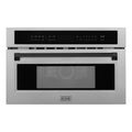 30 Built-in Convection Microwave Oven Stainless Steel Matte Black V4327
