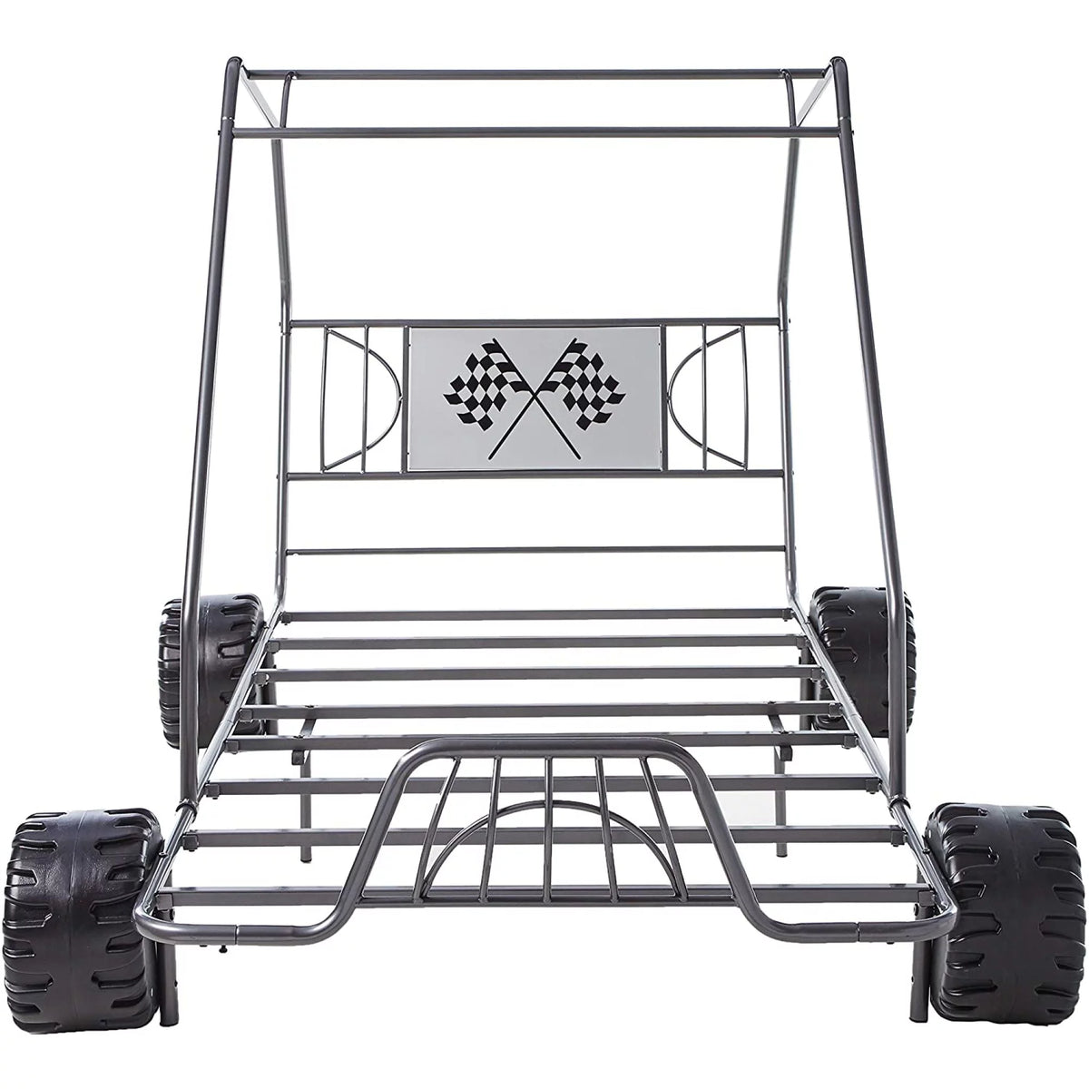 Twin Car Bed Metal Frame V806525