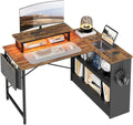 L Shaped Corner Computer Desk with Storage X3498
