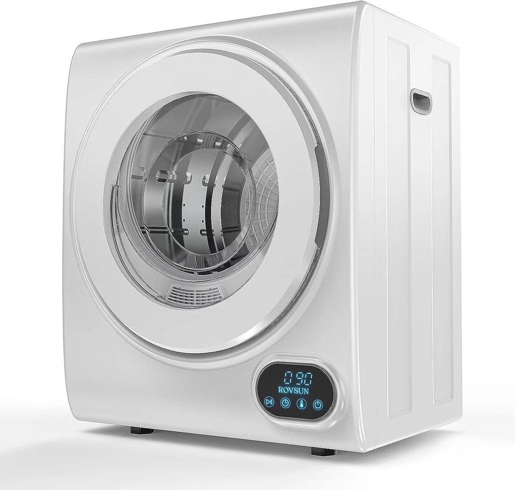 Portable 110V Front Load Laundry Dryer with Stainless Steel Tub B475871