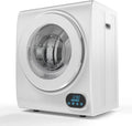 Portable 110V Front Load Laundry Dryer with Stainless Steel Tub B475871