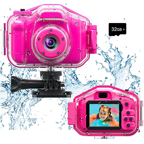 Kids Waterproof Camera with 32GB Card D2668