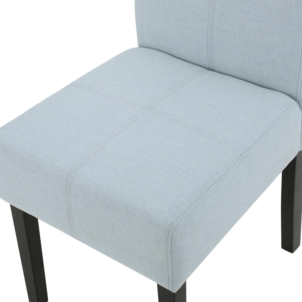 Light Sky Fabric Dining Chairs, 2-Pcs Set T987