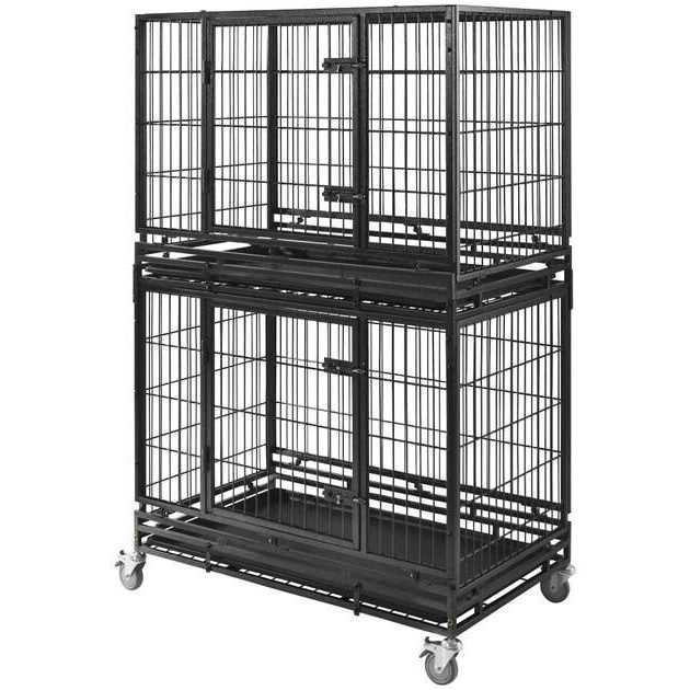 Heavy Duty Steel Single Door Dog Crate Y937016