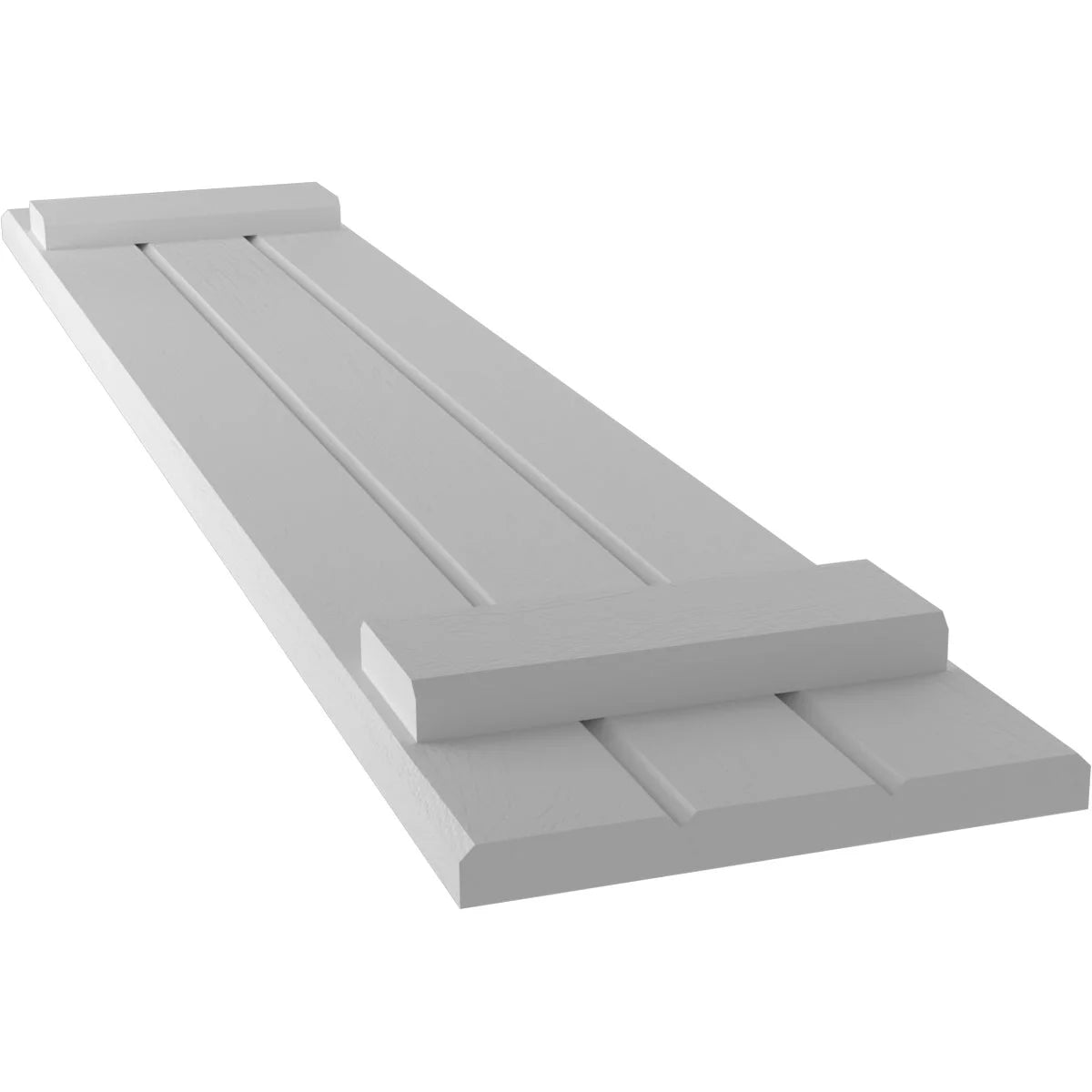 Primed Real Wood Board-n-Batten Shutters E946724