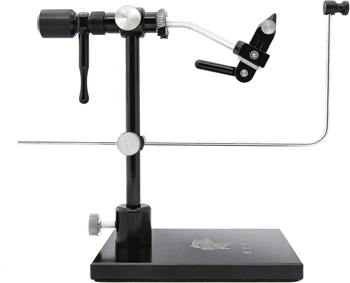 Rotary Fly Tying Vise with Steel Screws and Travel Case T3664