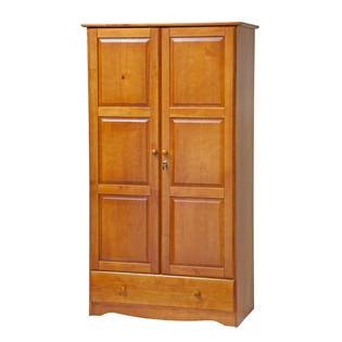 Solid Wood Customizable Wardrobe J159325