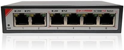 16 Port POE Network Switch with 2 Gigabit Uplink Ports C684591