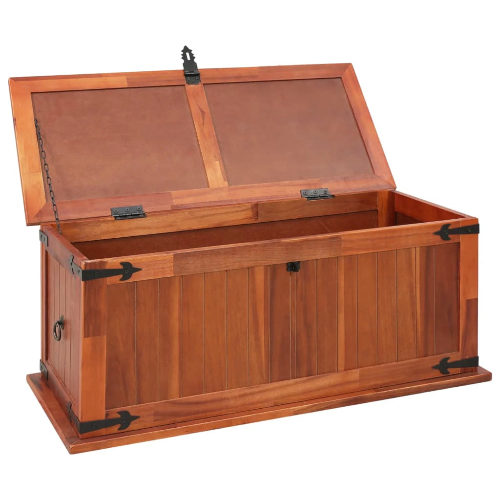 Solid Acacia Wood Storage Chest R8541