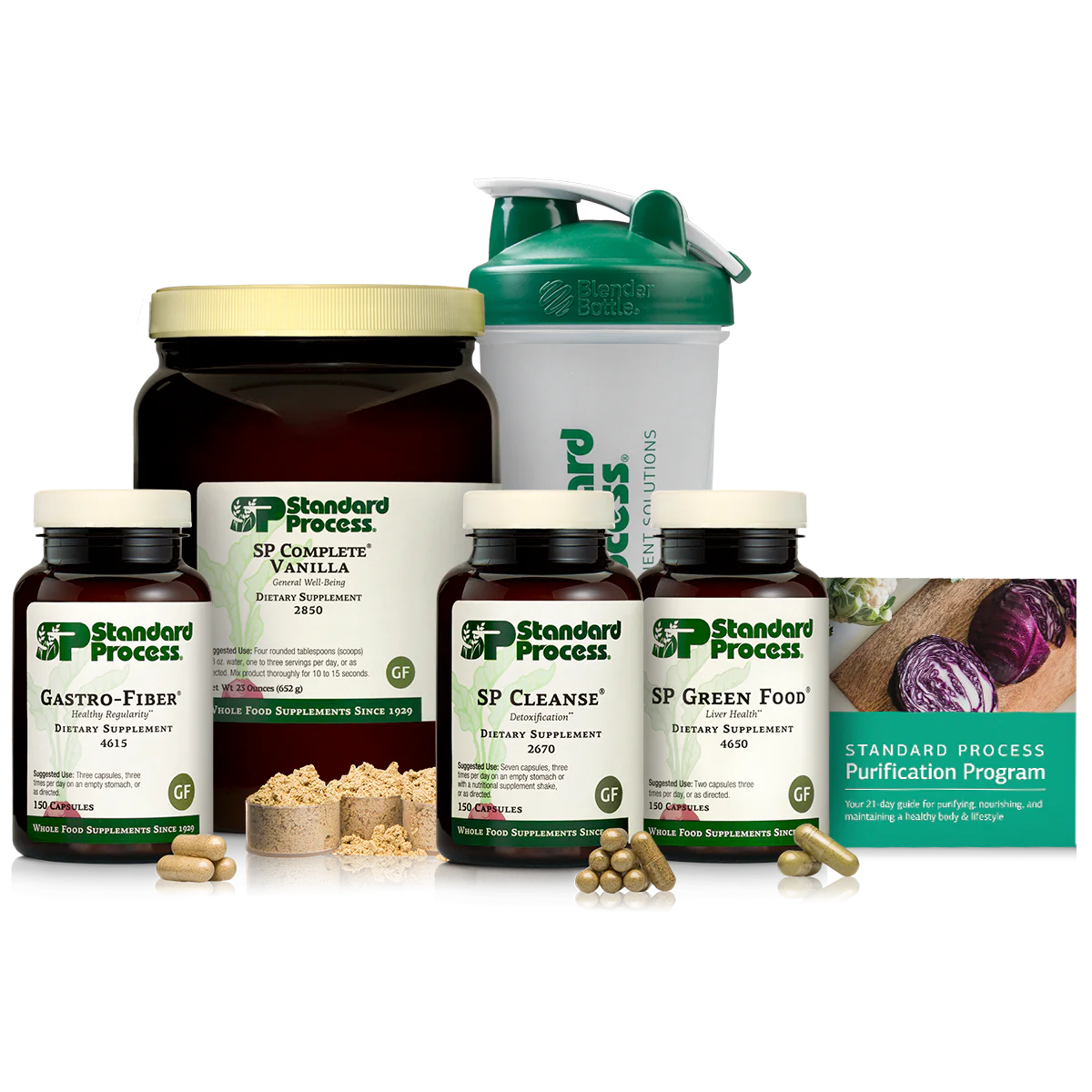 Purification Product Kit with SP Complete Vanilla and Gastro-Fiber I45282
