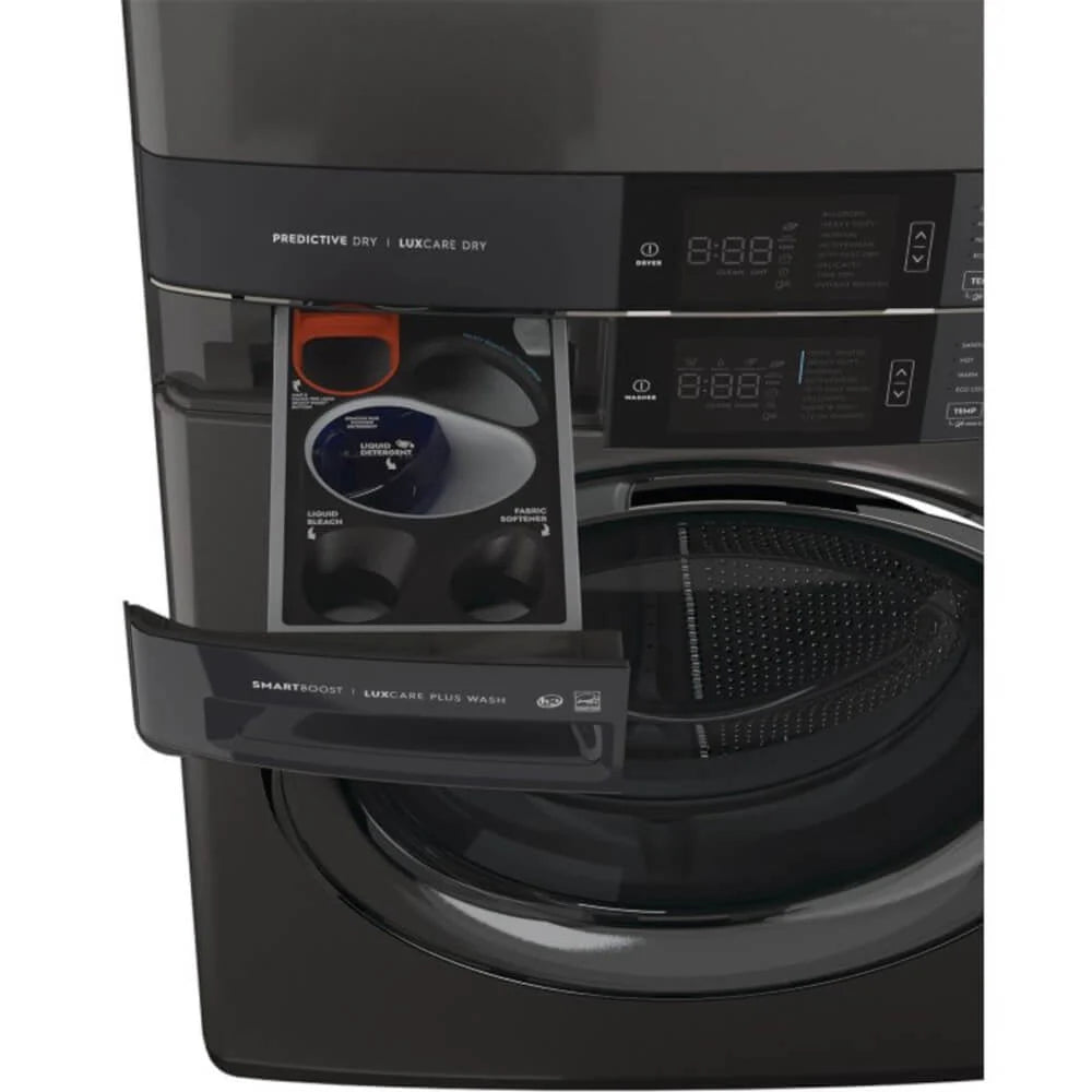 4.5 Cu. Ft. Washer 8 Cu. Ft. Dryer Electric Stacked Laundry Center M2197
