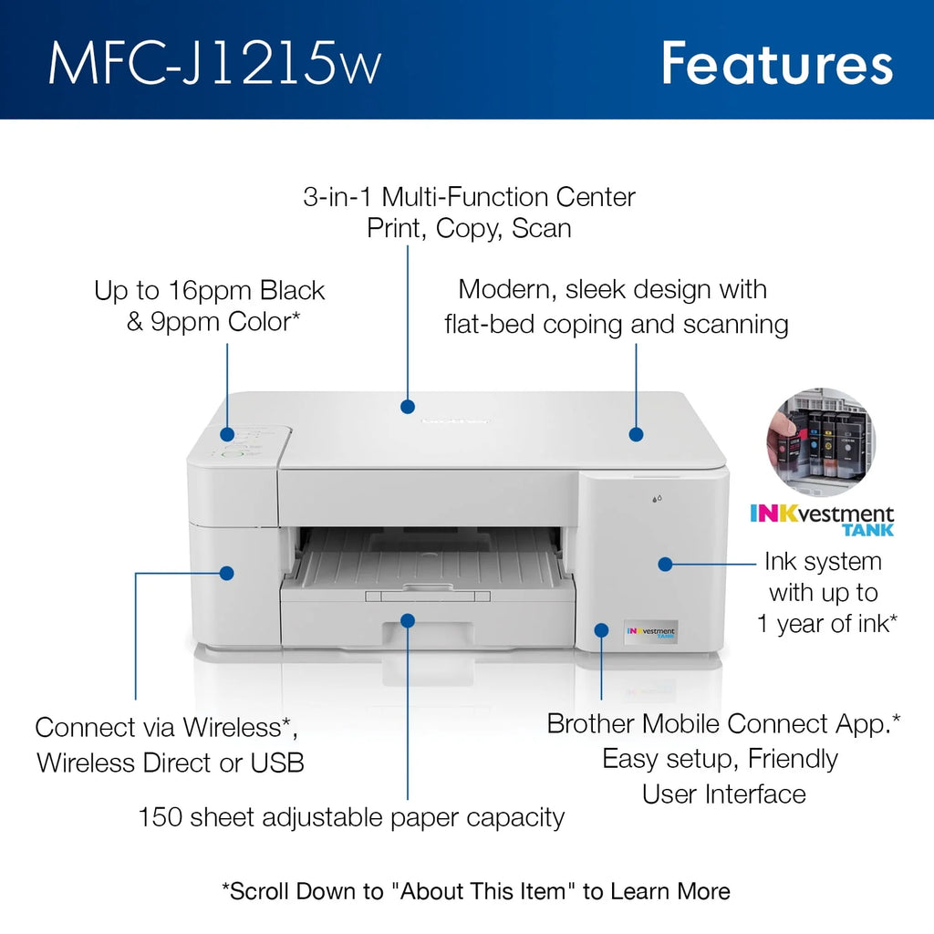 Wireless Multifunction Color Inkjet Printer L606