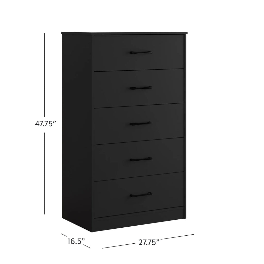 White 5 Drawer Dresser Z2071