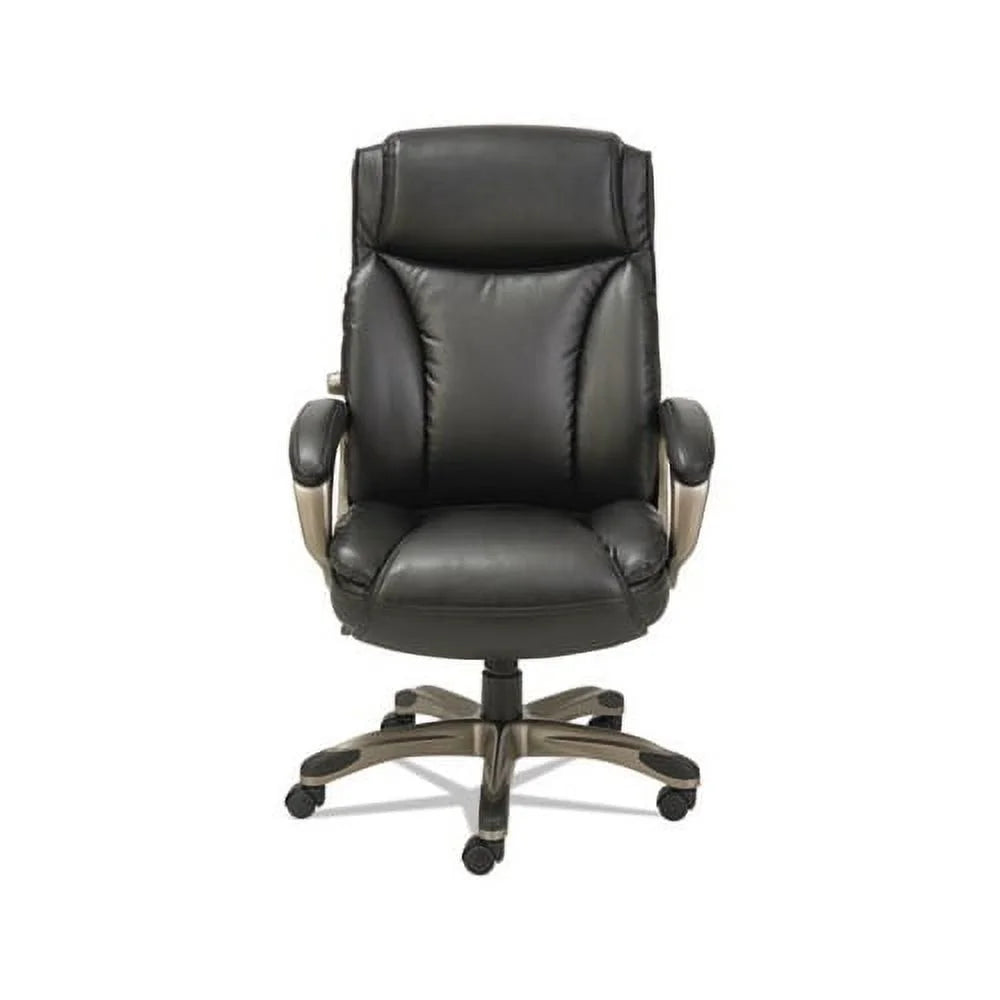 Black High-Back Leather Chair Z240