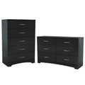 2-Piece 5-Drawer Chest and 6-Drawer Double Dresser Z111