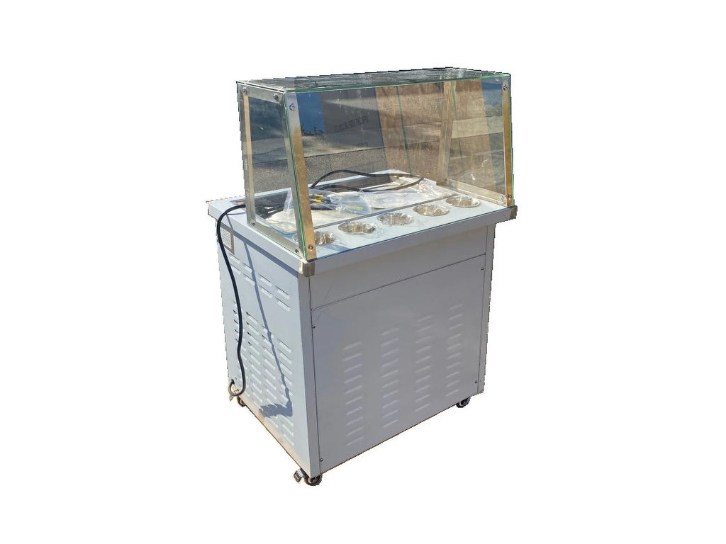 Thai Style Fried Ice Cream Maker Machine 1000W V365